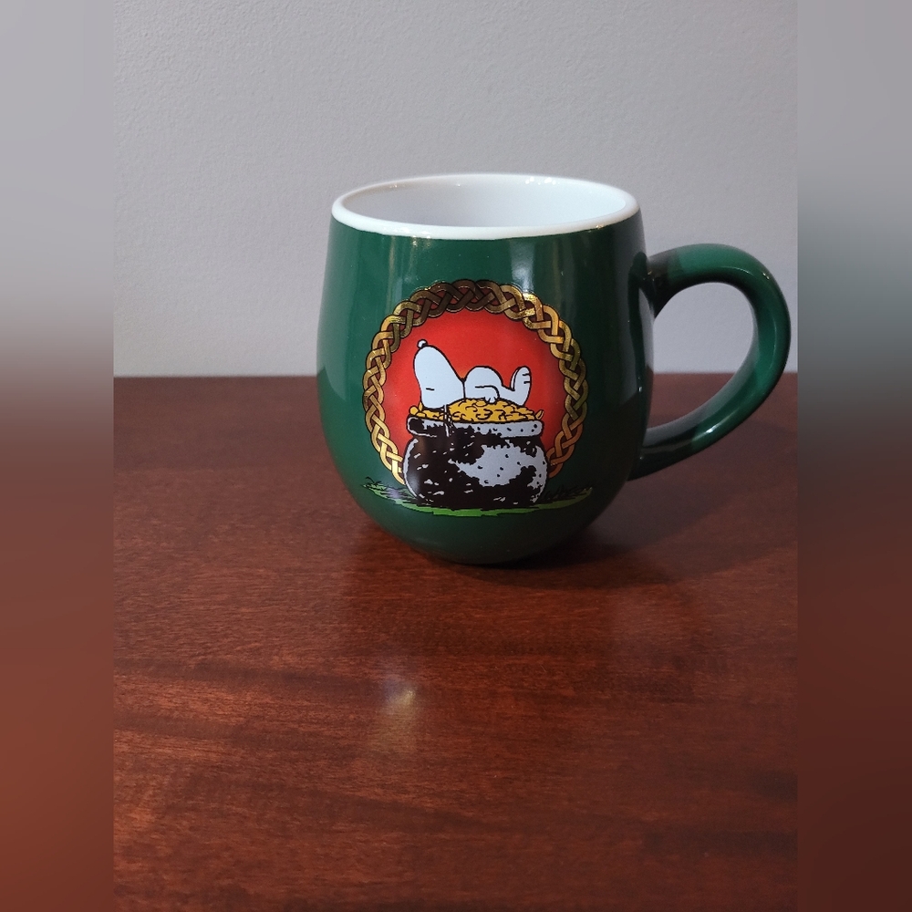 Peanuts Snoopy Seasonal St Patrick’s Day Ceramic Mug 20oz